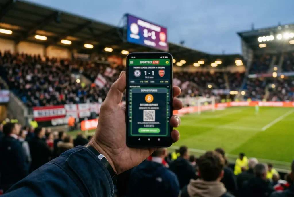 Bitcoin betting mobilapp med bästa mobilupplevelsen för krypto